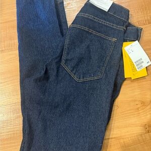 H&M Dark Blue Skinny Jeans, new, size 4